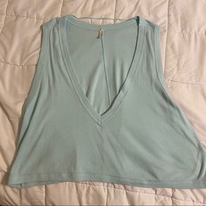 DEEP V FREE PEOPLE TANK